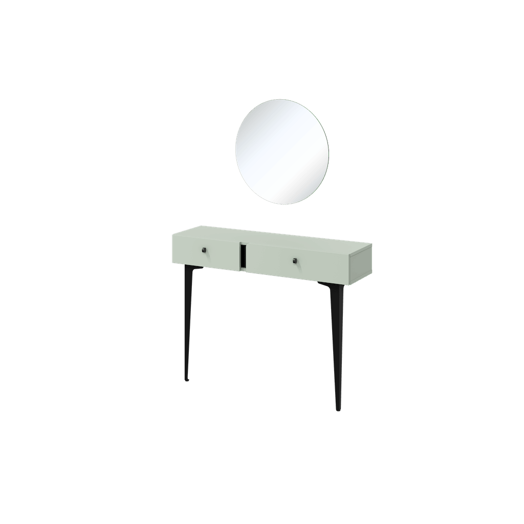 View Milano Dressing Table 105cm Sage Green 105cm information