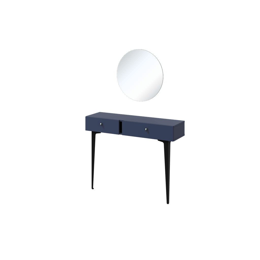 View Milano Dressing Table 105cm Navy 105cm information