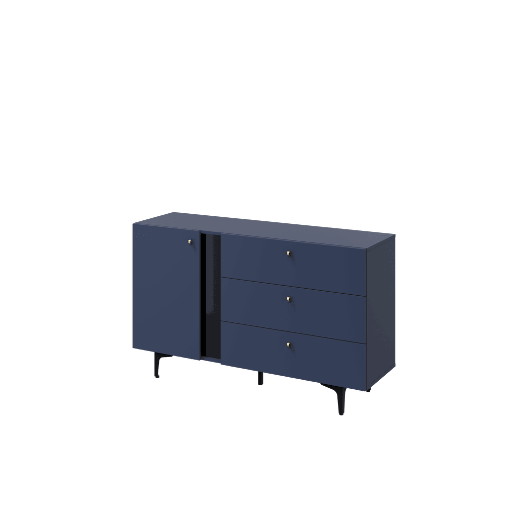 View Milano Sideboard Cabinet 138cm Navy 138cm information