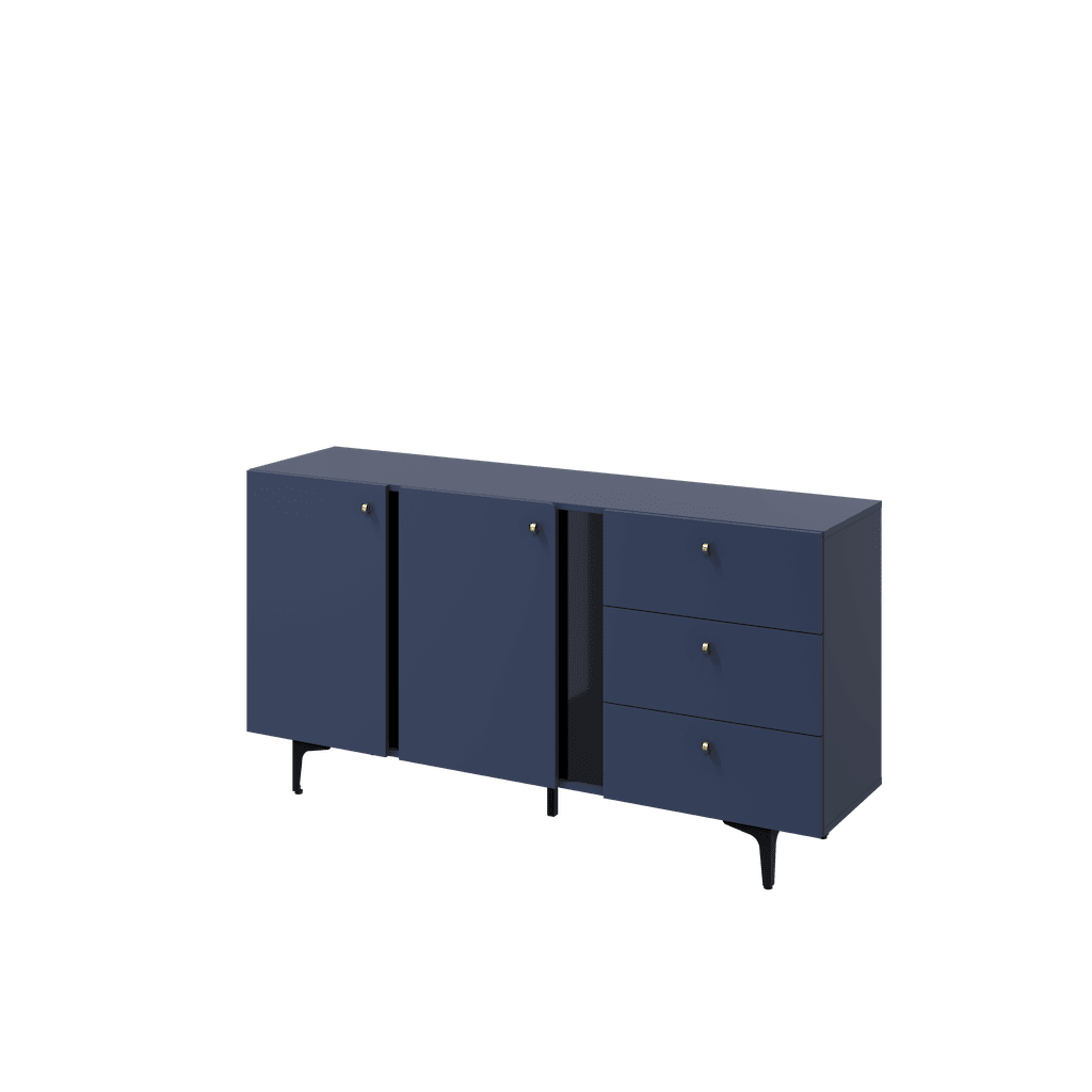 View Milano Sideboard Cabinet 160cm Navy 160cm information