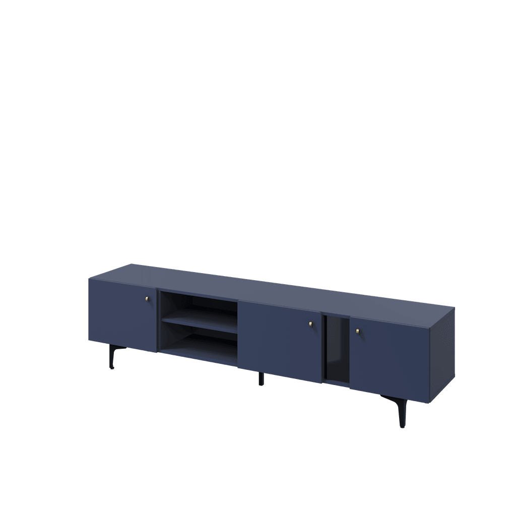 View Milano TV Cabinet 200cm Navy 200cm information