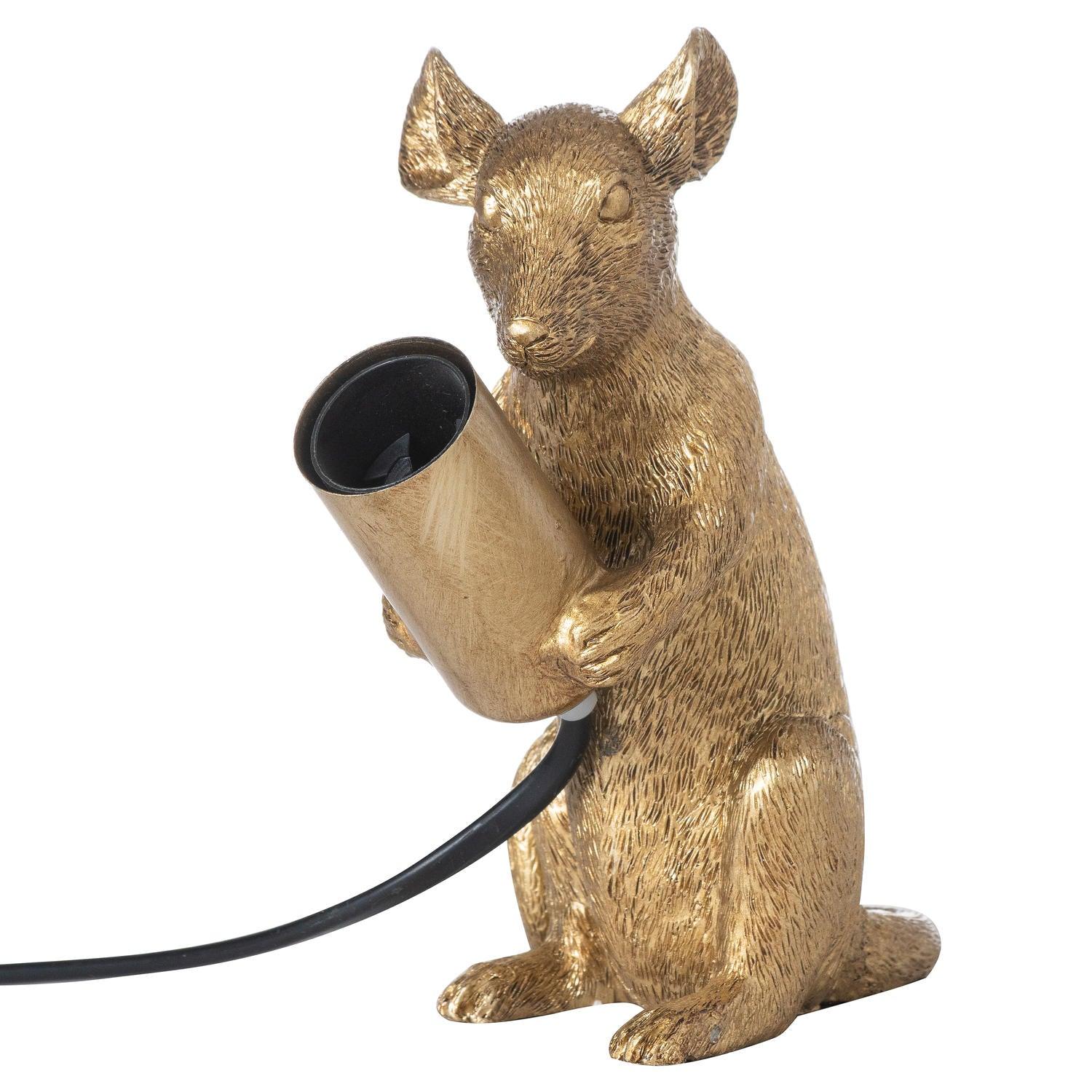 View Milton The Mouse Gold Table Lamp information