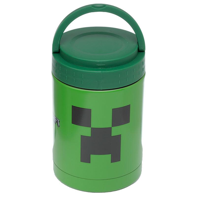 View Minecraft Creeper Stainless Steel Insulated Food SnackLunch Pot 500ml information