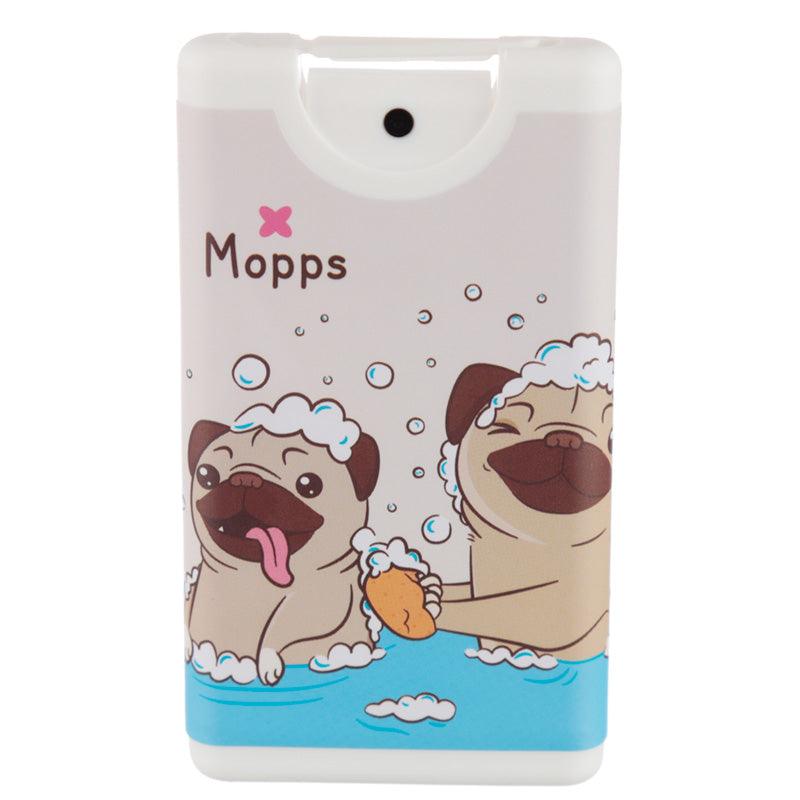 View Mopps Pug Spray Hand Sanitiser information