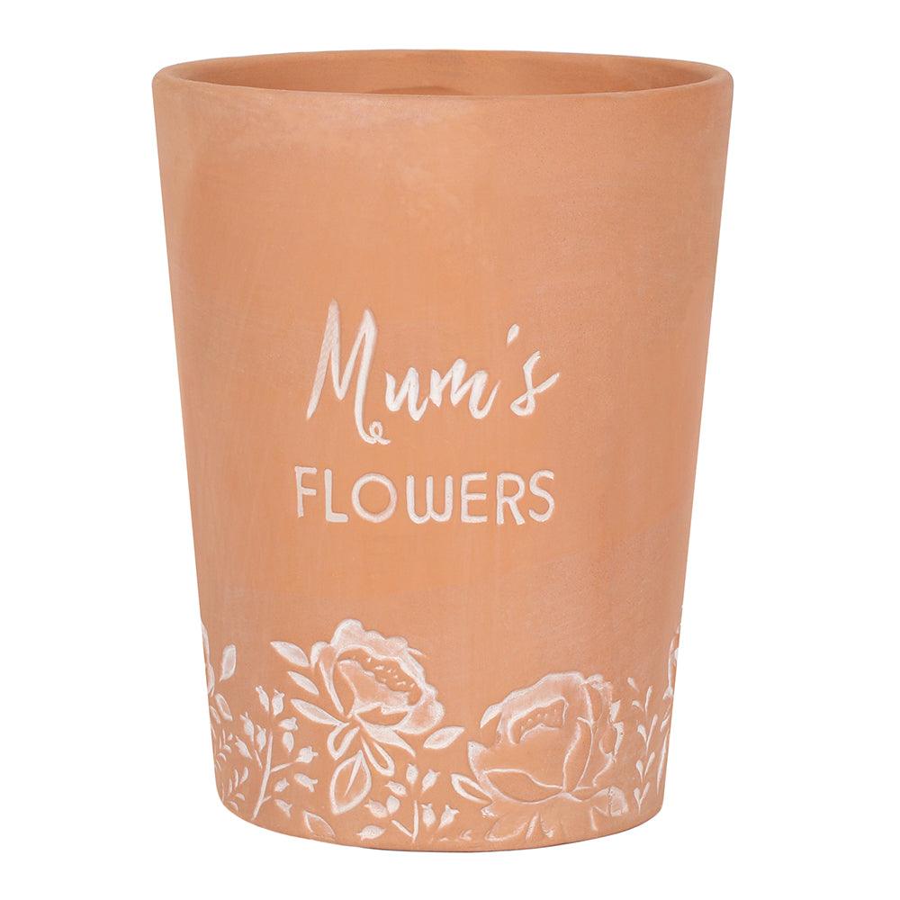 View Mums Flowers Terracotta Plant Pot information