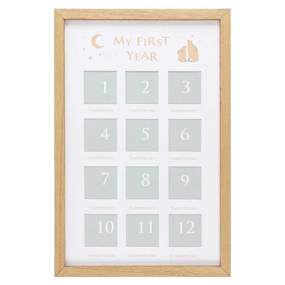 View My First Year Wooden Photo Frame information