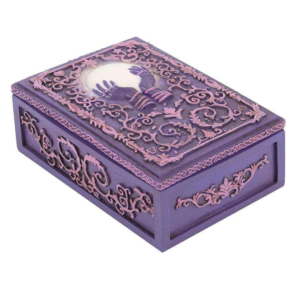 View Mystical Crystal Ball Resin Storage Box information