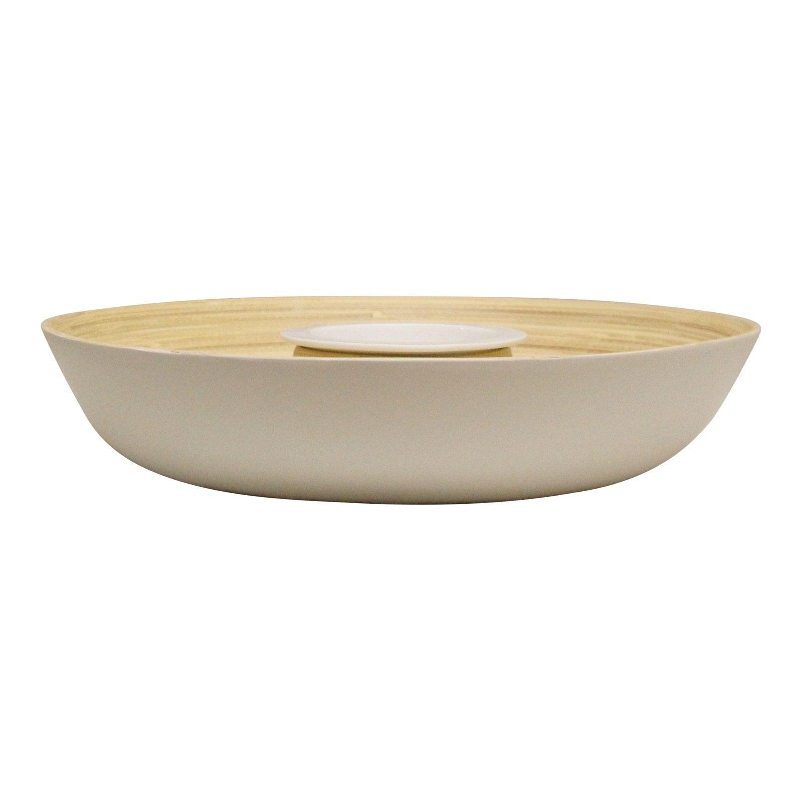 View Natural Interiors Bamboo Chip Dip Dish information