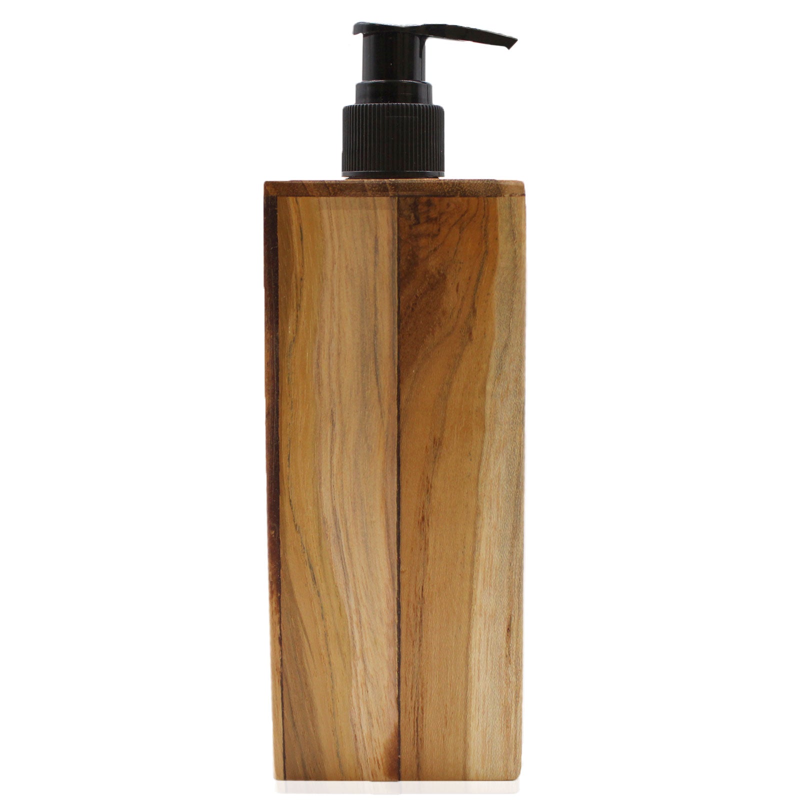 View Natural Teakwood Soap Dispenser Square information