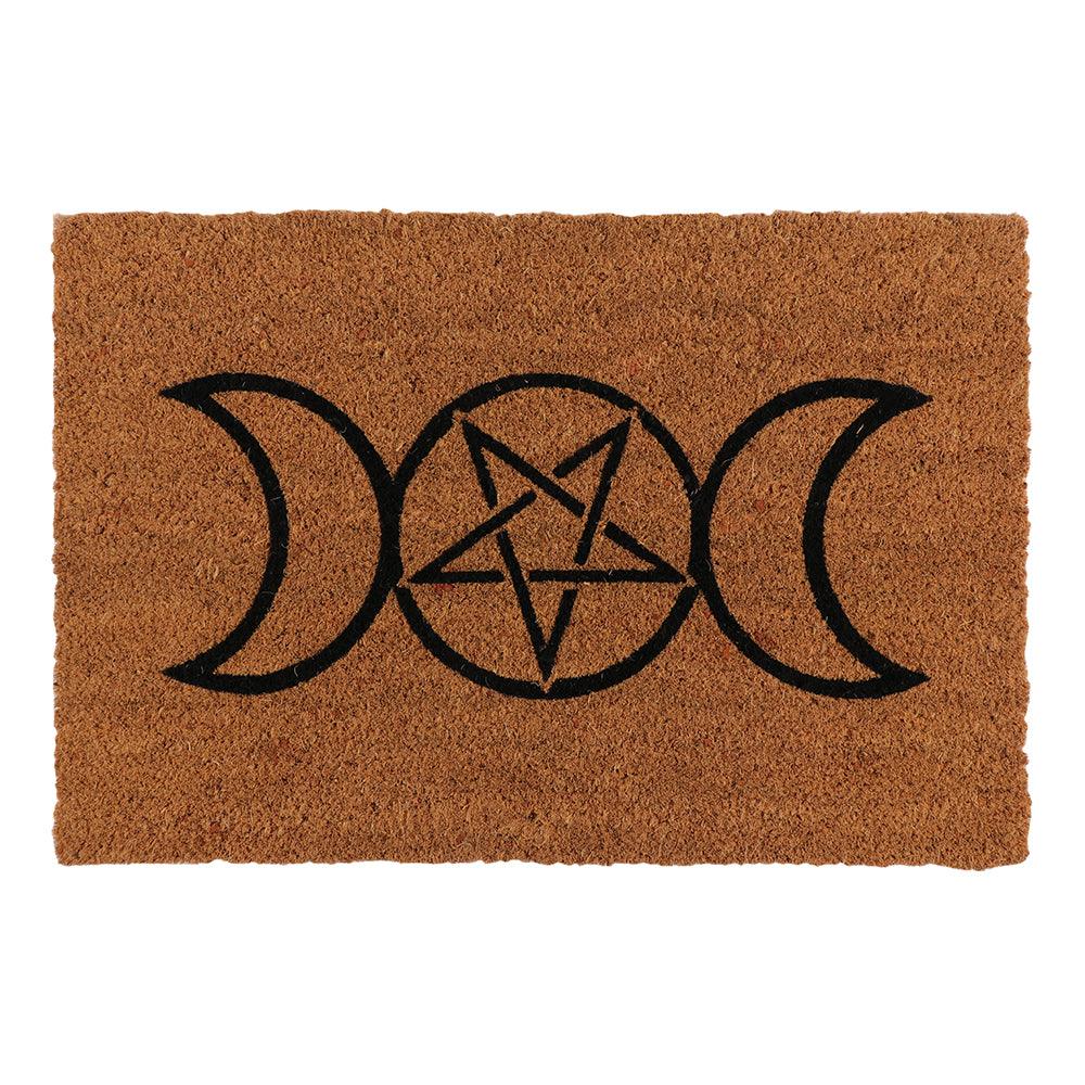 View Natural Triple Moon Doormat information