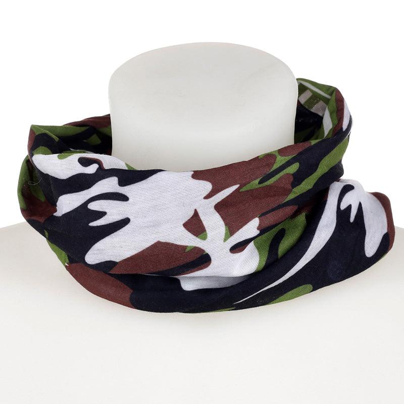 View Neck Warmer Tube Scarf Camouflage information