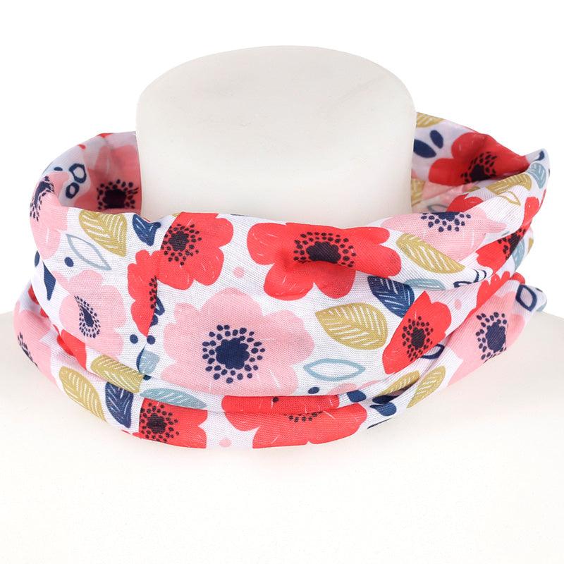 View Neck Warmer Tube Scarf Poppy Fields information