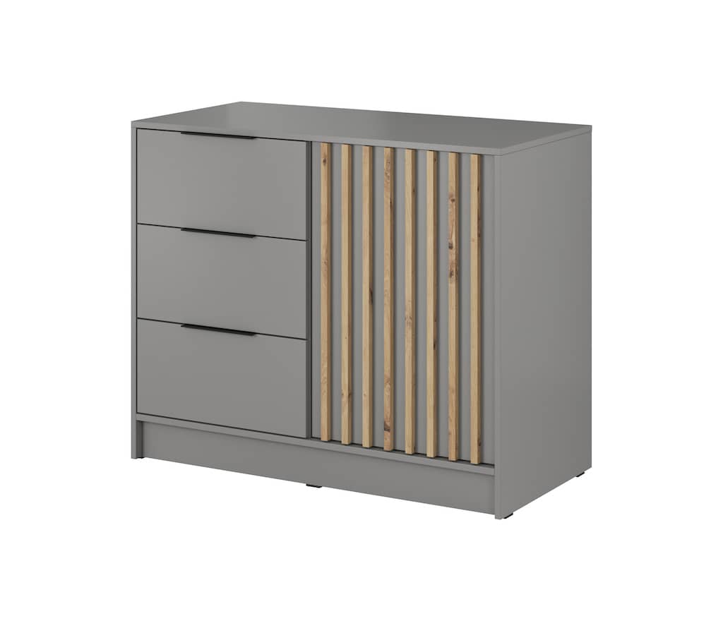 View Nelly Sideboard Cabinet 105cm Grey 105cm information