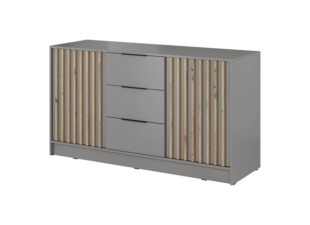View Nelly Sideboard Cabinet 155cm Grey 155cm information