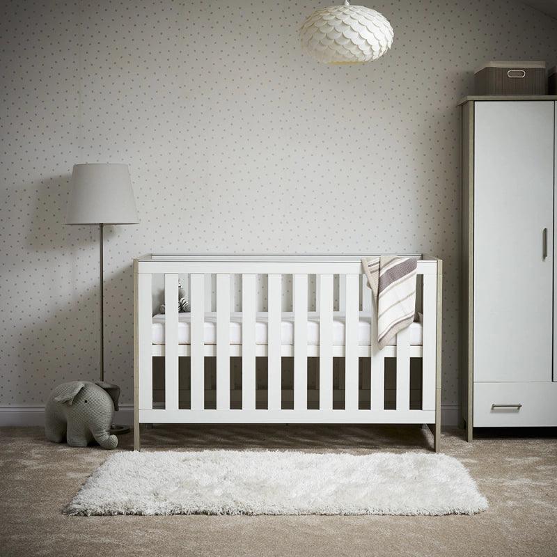 View Nika Cot Bed Grey Wash White information