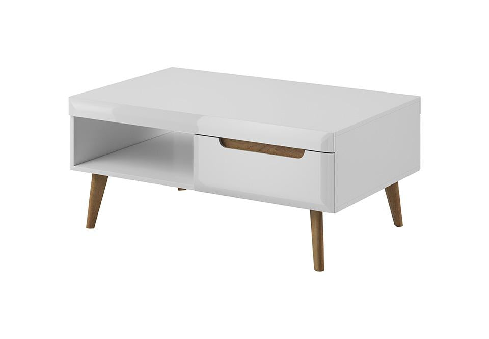 View Nordi Coffee Table 107cm White Gloss information