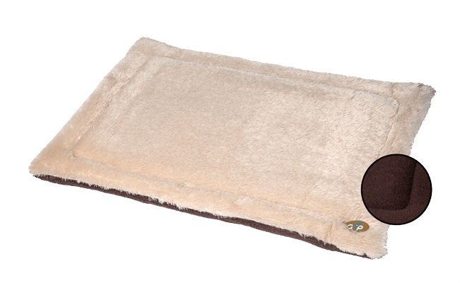 View Nordic Crate Mat Brown Medium 53x76cm information