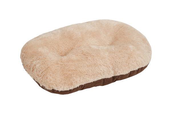 View Nordic Oval Pet Cushion Brown 90cm information