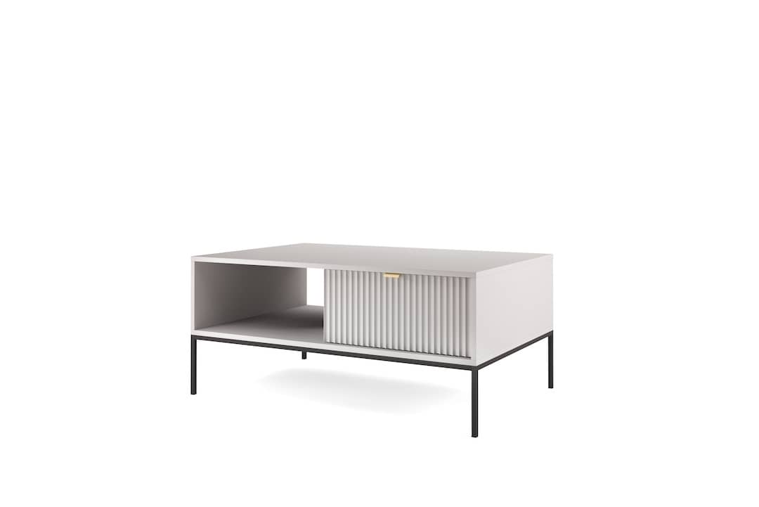 View Nova Coffee Table 104cm Grey Matt 104cm information