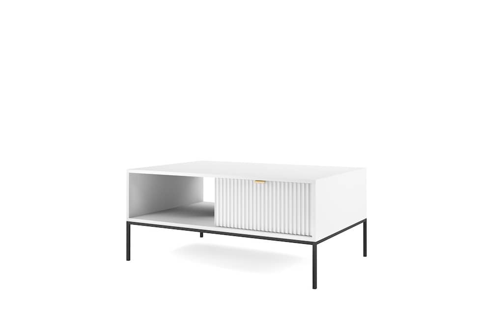 View Nova Coffee Table 104cm White Matt 104cm information