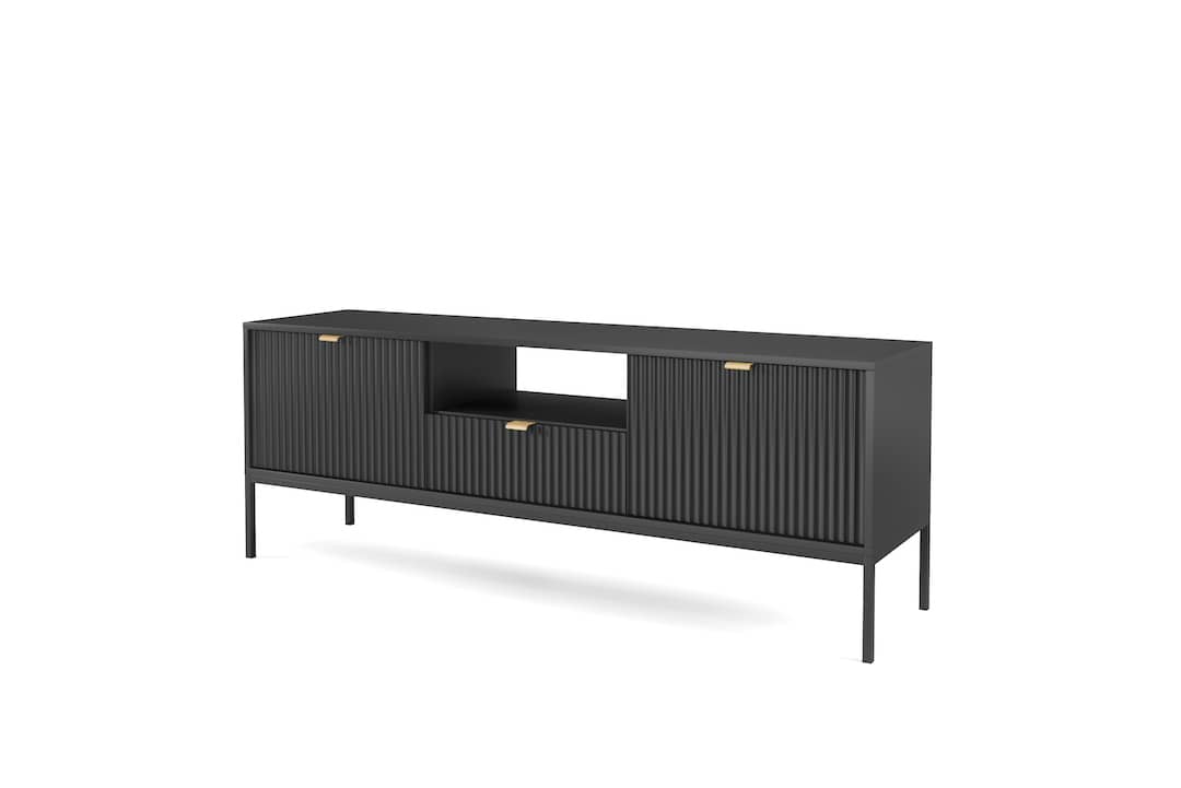 View Nova TV Cabinet 154cm Black Matt 154cm information