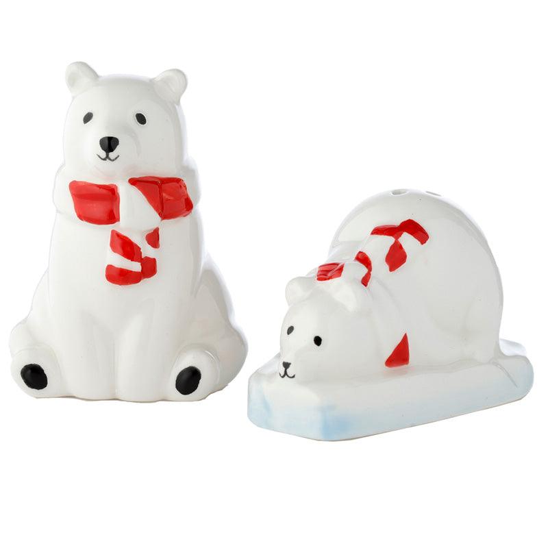 View Novelty Ceramic Salt and Pepper Polar Bear information