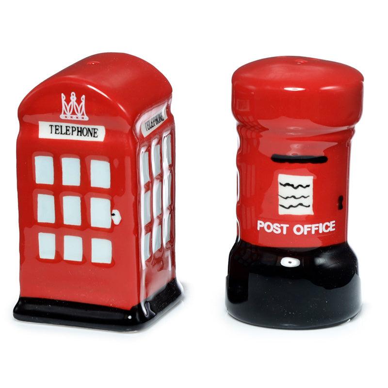 View Novelty Ceramic Telephone and Letterbox Salt and Pepper Set information