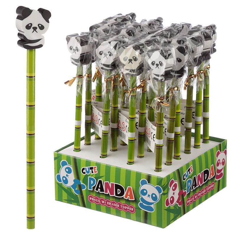 View Novelty Kids Panda Design Pencil and Eraser information