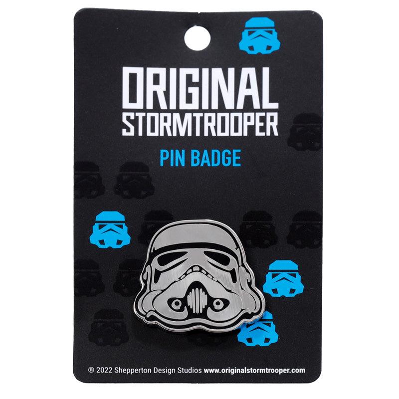 View Novelty The Original Stormtrooper Helmet Enamel Pin Badge information