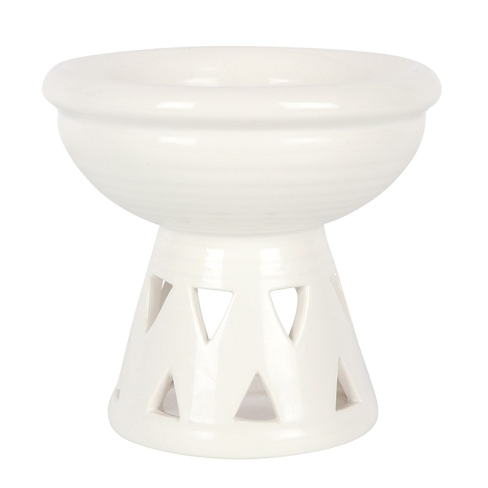 View Off White Deep Bowl Oil Burner information