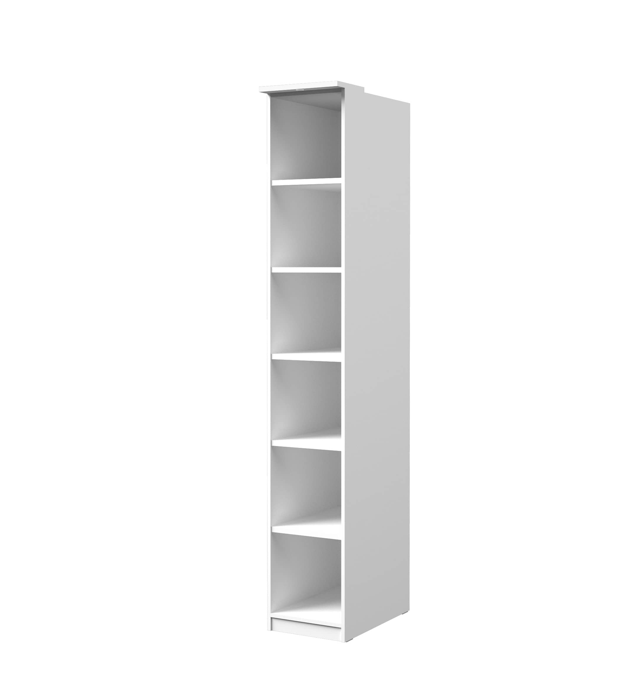 View Optima 15 Bookcase White 35cm information