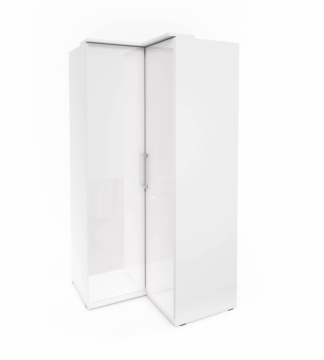 View Optima 16 Corner Wardrobe White 109cm information