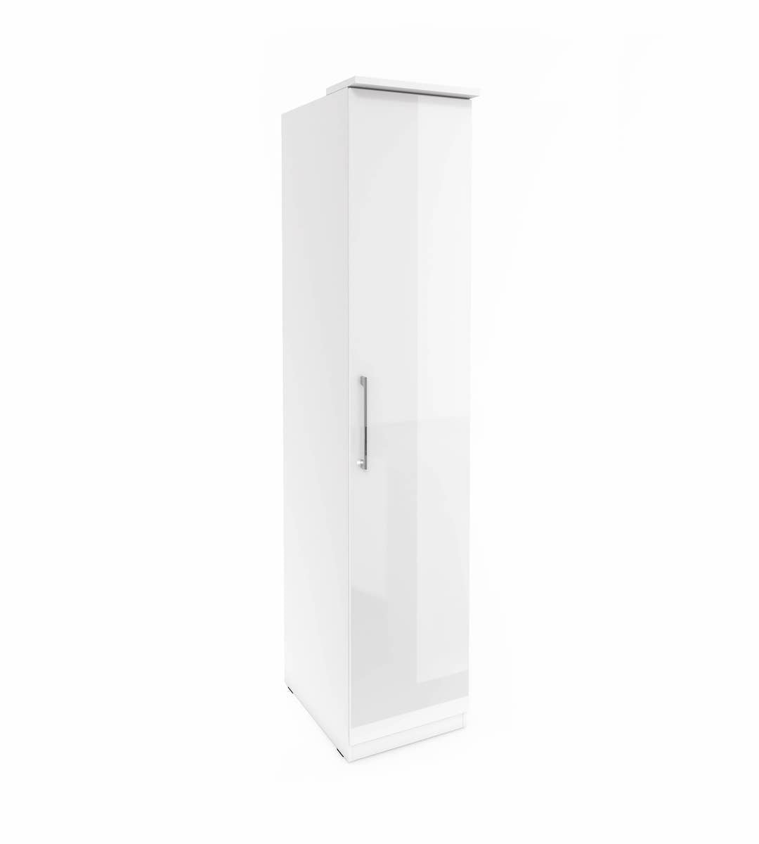 View Optima 17 Hinged Door Wardrobe White 45cm information