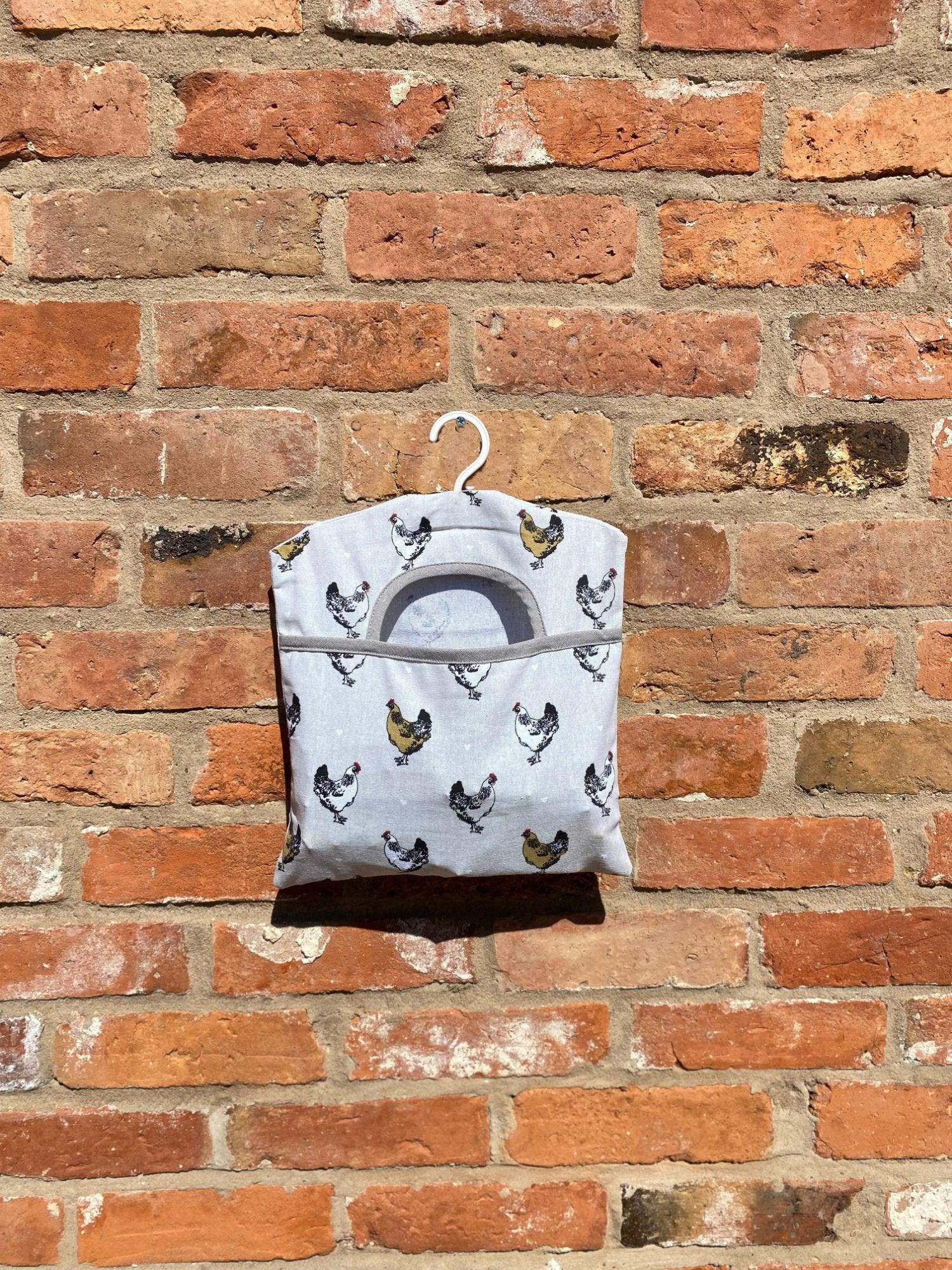 View Peg Bag With A Chicken Print Design information