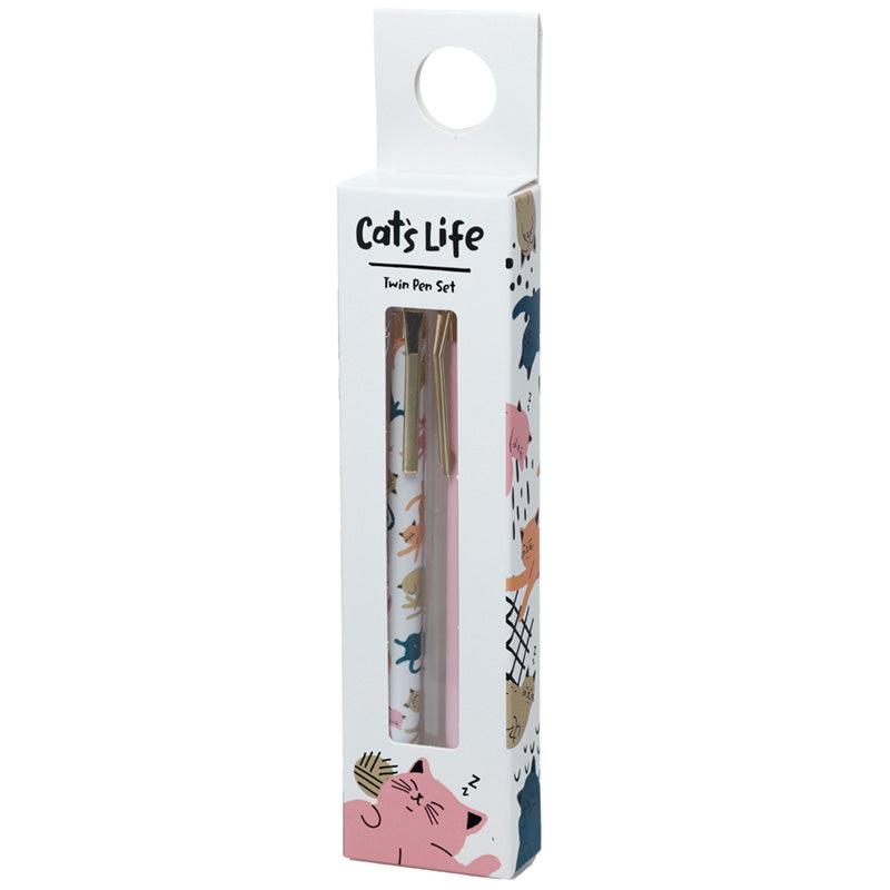 View Pen Twin Set Cats Life information