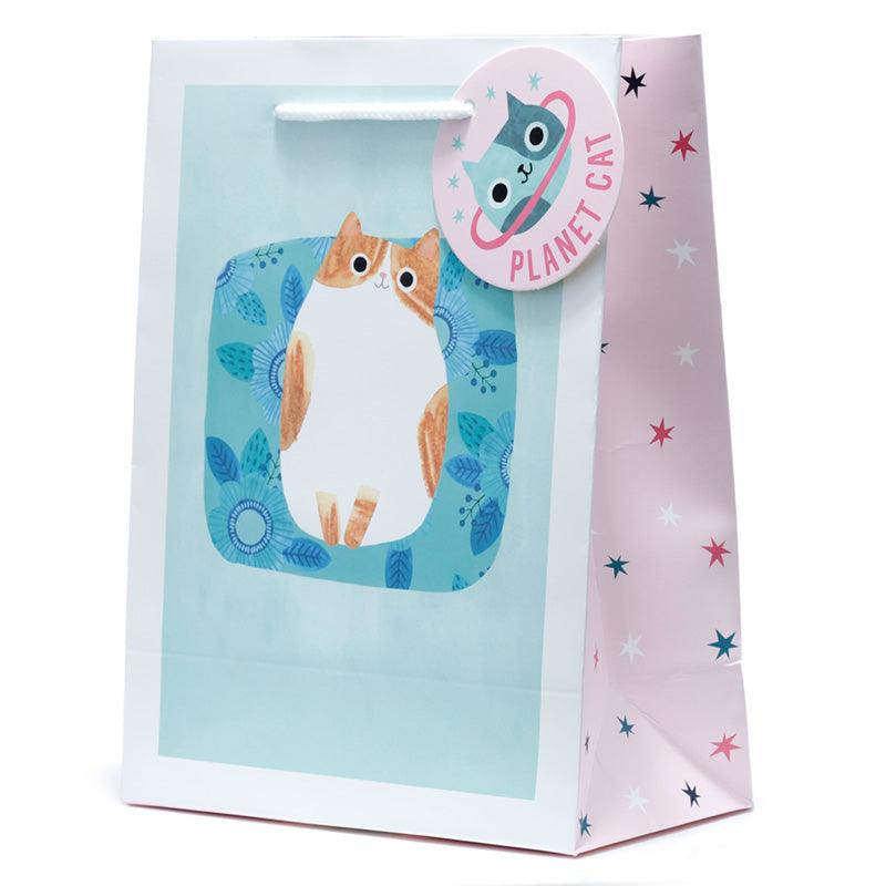 View Planet Cat Gift Bag Medium information