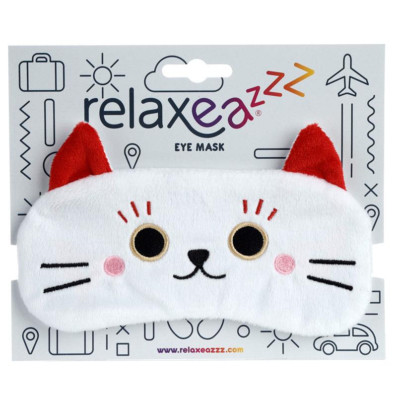 View Plush Maneki Neko Lucky Cat Eye Mask information