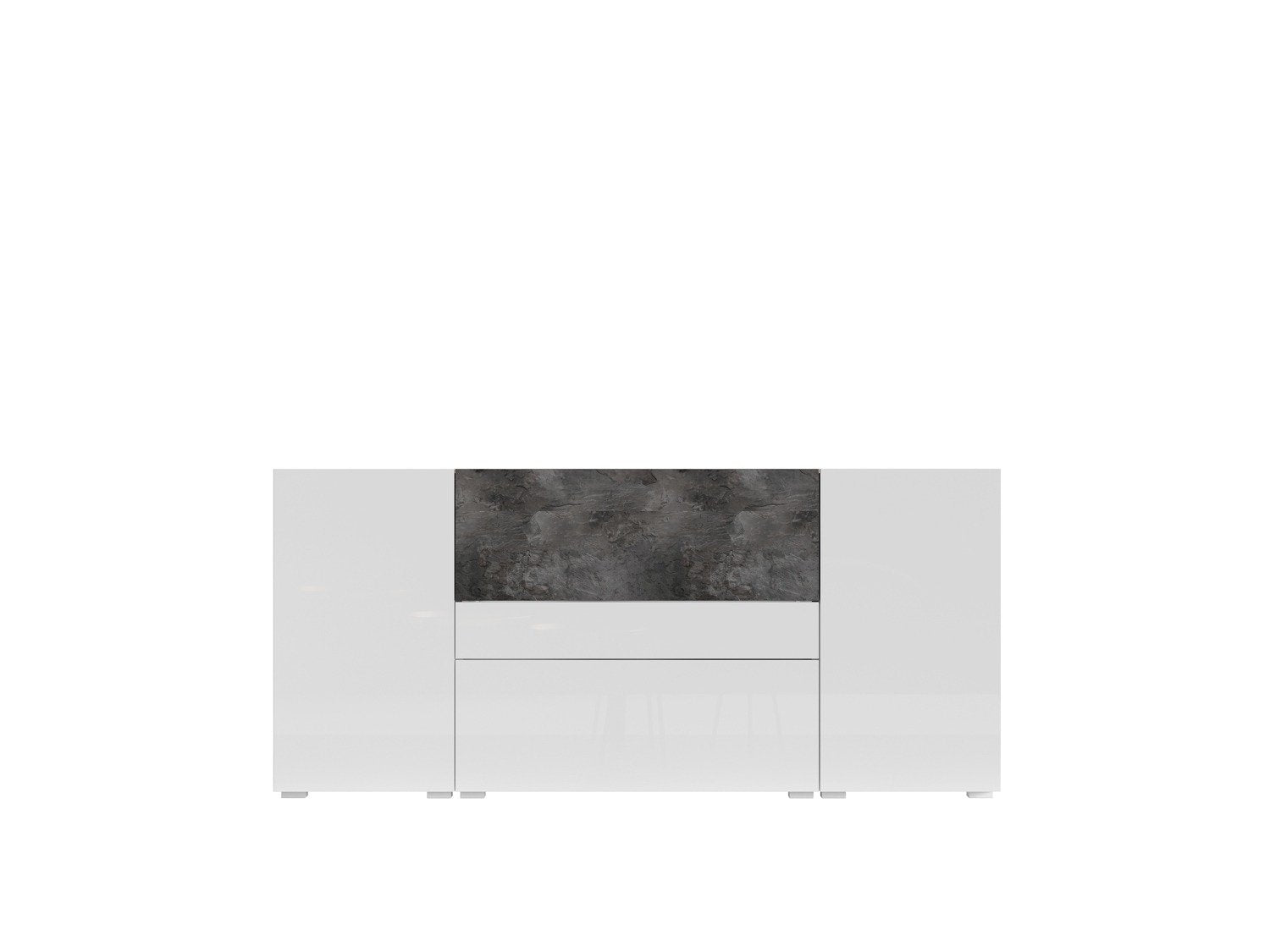 View Power 26 Sideboard Cabinet 180cm White Gloss Schiefer information