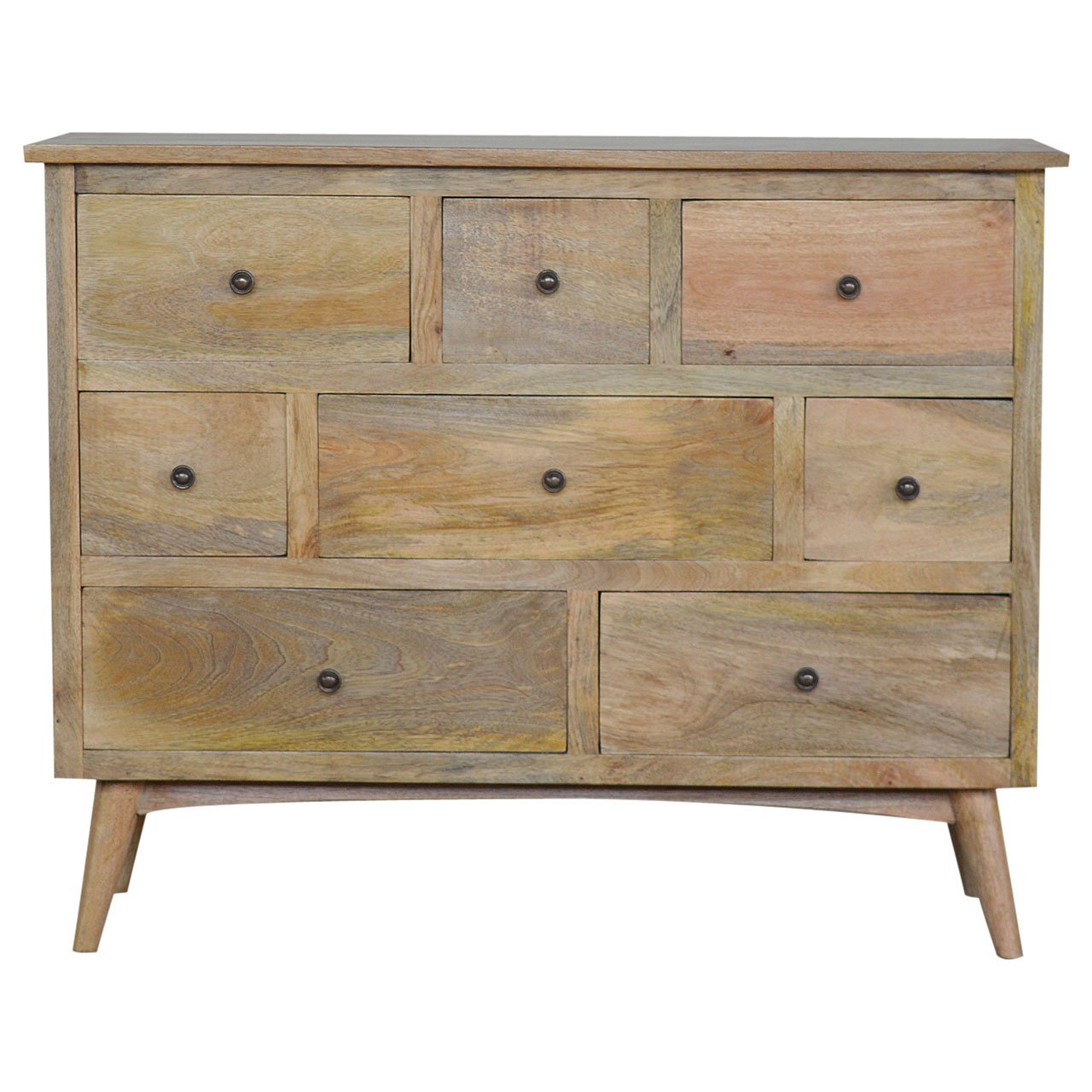 View Oakish Solid Wood 8 Drawer Chest information