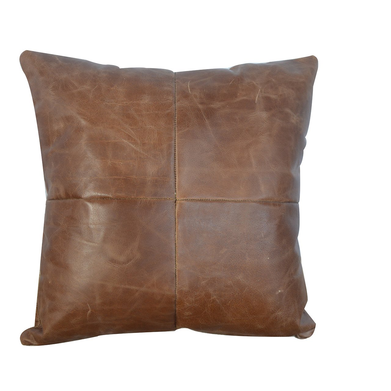 View Buffalo Hide Leather Scatter Cushion information