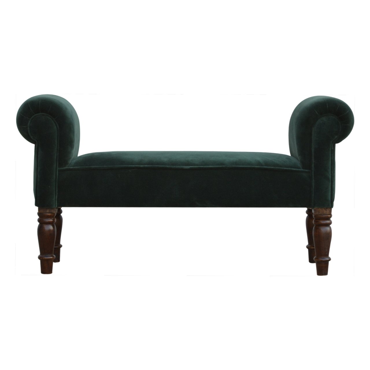 View Emerald Velvet Bench information