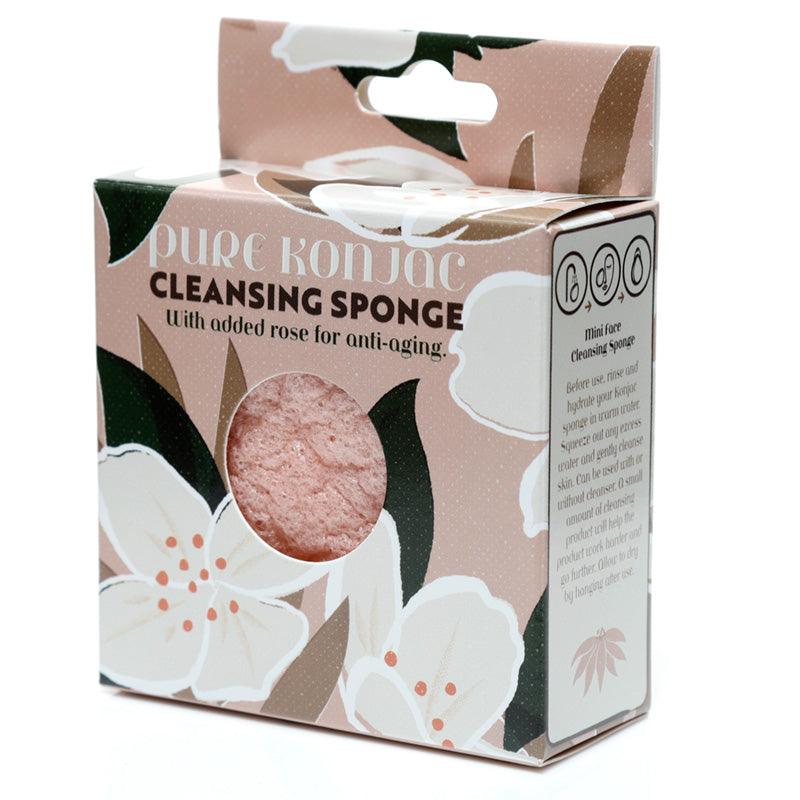 View Pure Konjac Cleansing Sponge with AntiAging Rose Florens Jasminum information