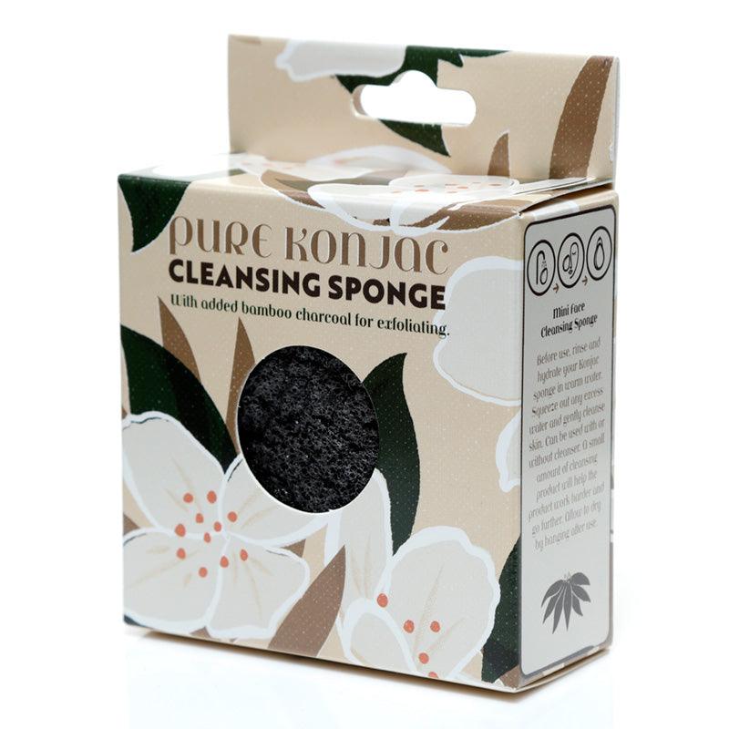 View Pure Konjac Cleansing Sponge with Bamboo Charcoal Florens Jasminum information