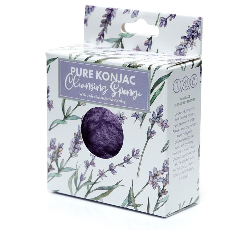 View Pure Konjac Cleansing Sponge with Calming Lavender Pick of the Bunch Lavender Fields information