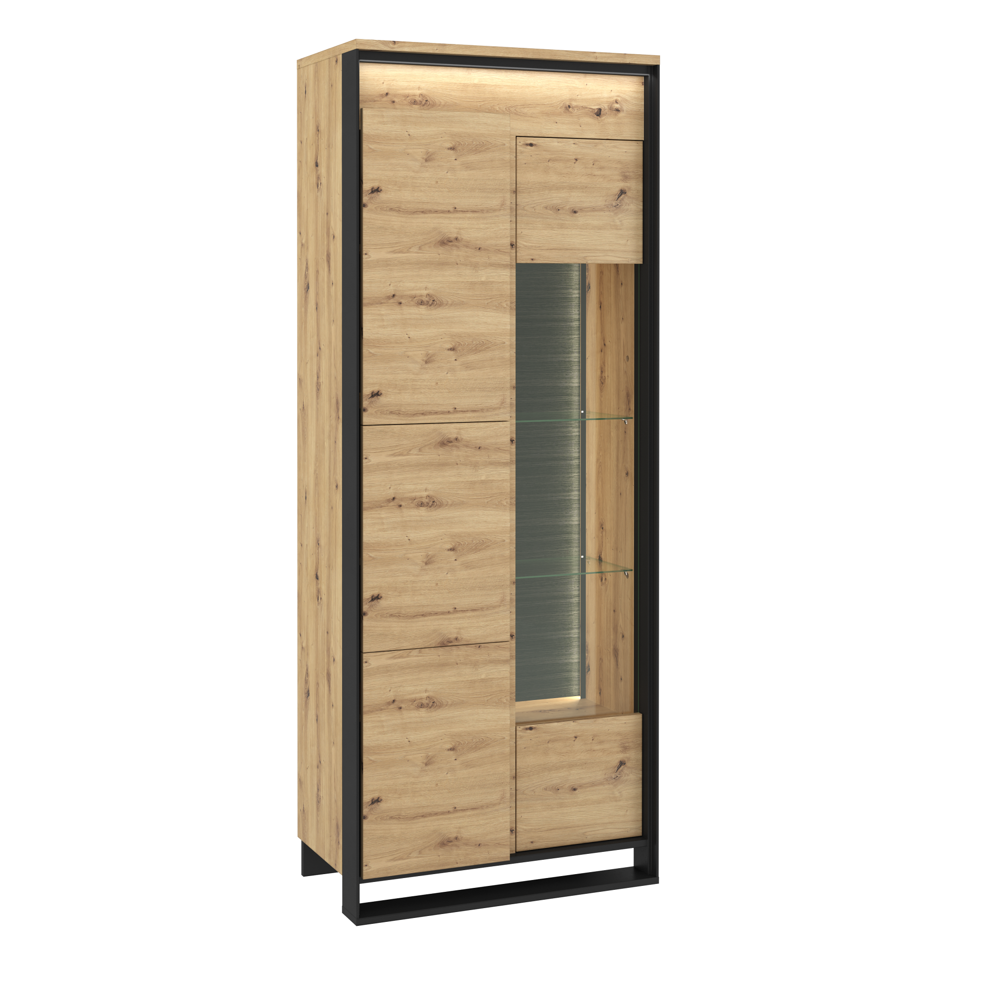 View Quant QA03 2 Doors Tall Display Cabinet information
