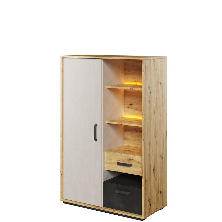 View Qubic 05 Storage Cabinet with LED information