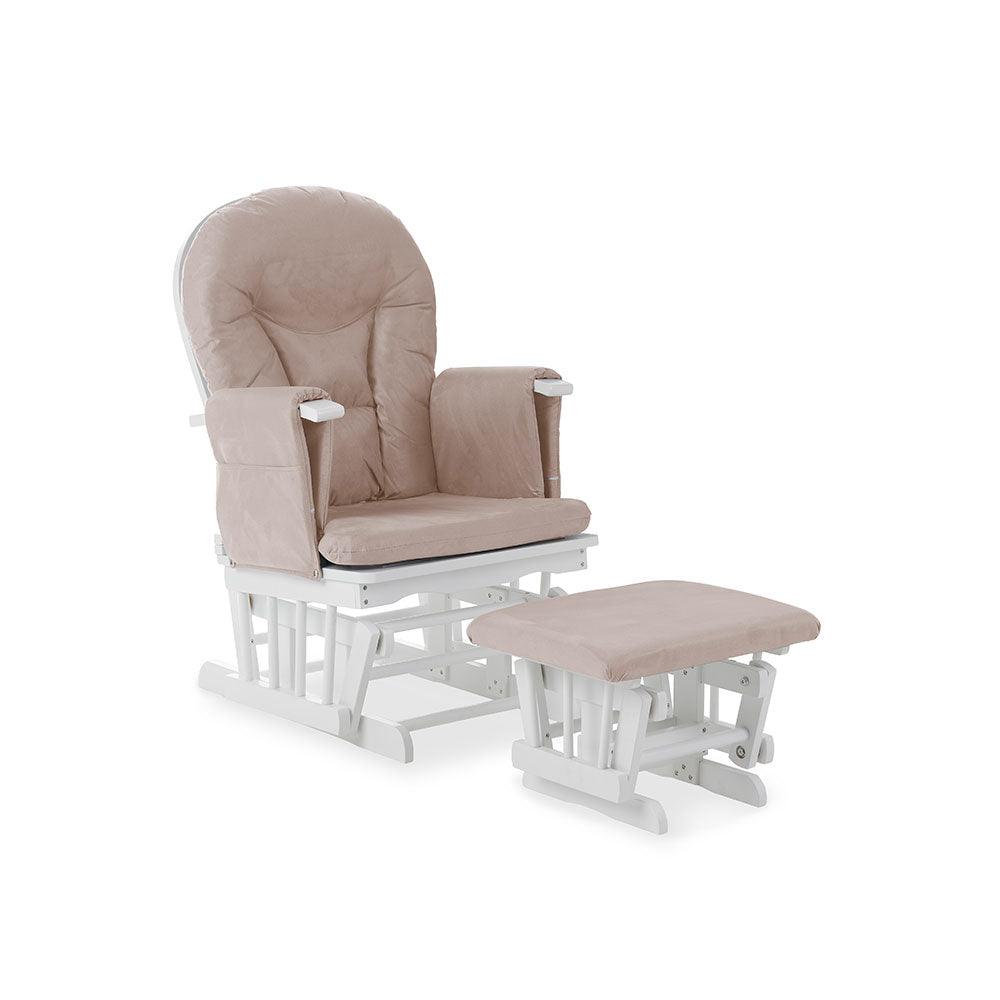 View Reclining Nursery Chair and Stool Sand information