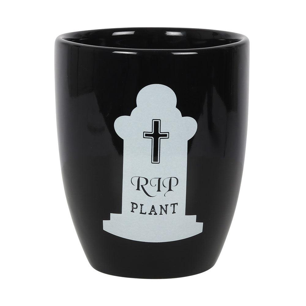 View RIP Plant Gothic Plant Pot information