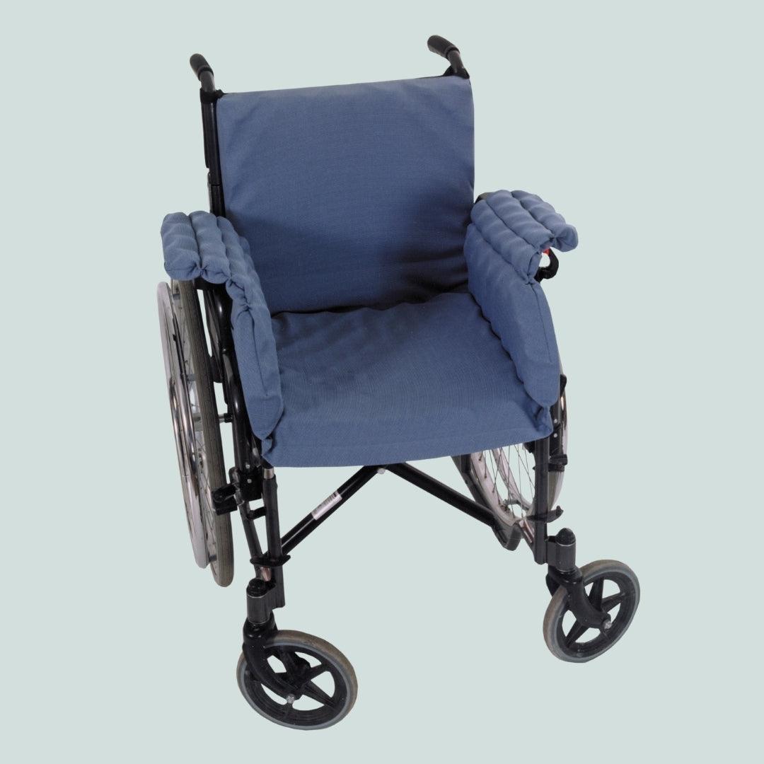 View Ripple Wheelchair Comfort Seat Liner Bonyparts Cut Out Stockinette information