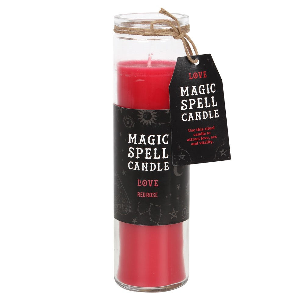 View Rose Love Spell Tube Candle information